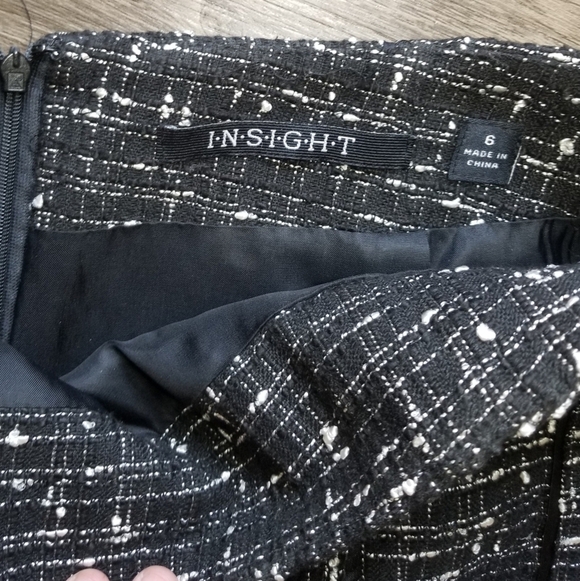 Insight Tweed Pencil Skirt - Picture 5 of 6